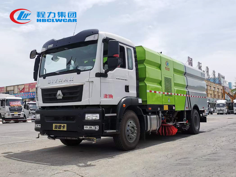重汽汕德卡洗掃車(chē)