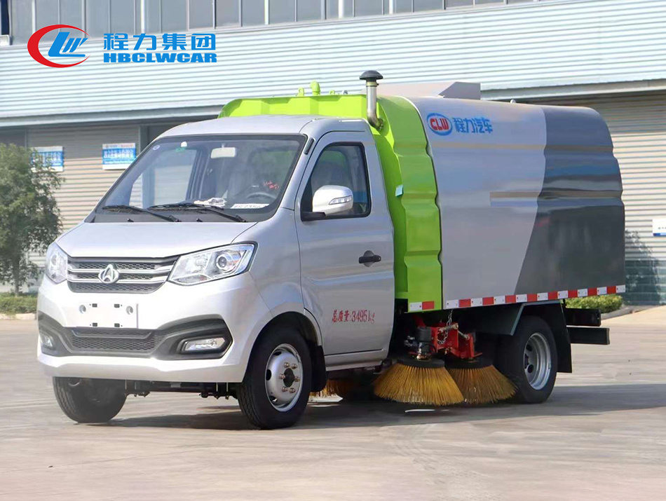 長(zhǎng)安2方藍(lán)牌掃路車(chē)
